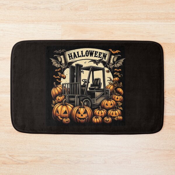 Artikelvorschau, Gabelstapler bereit für Halloween entworfen und verkauft von RetroNibylander.