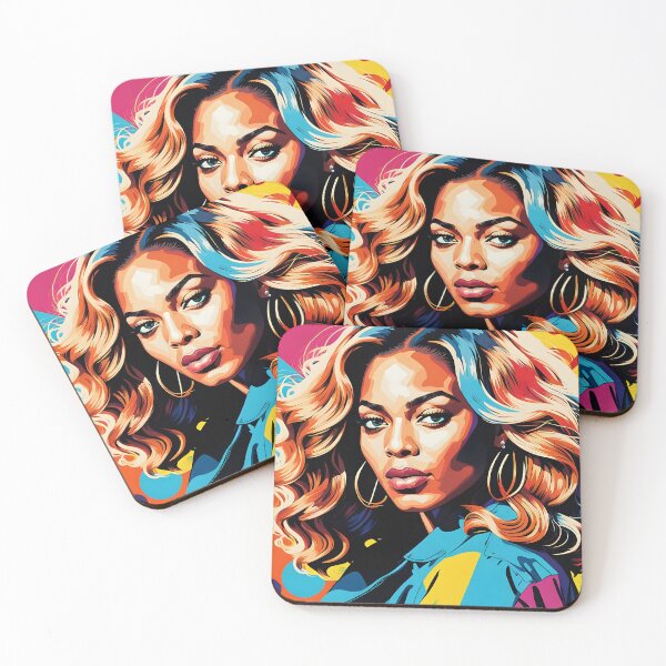 Item preview, Pop Art Beyoncé - Bold and Dynamic Portrait designed and sold by Kelvin Hughes Design.