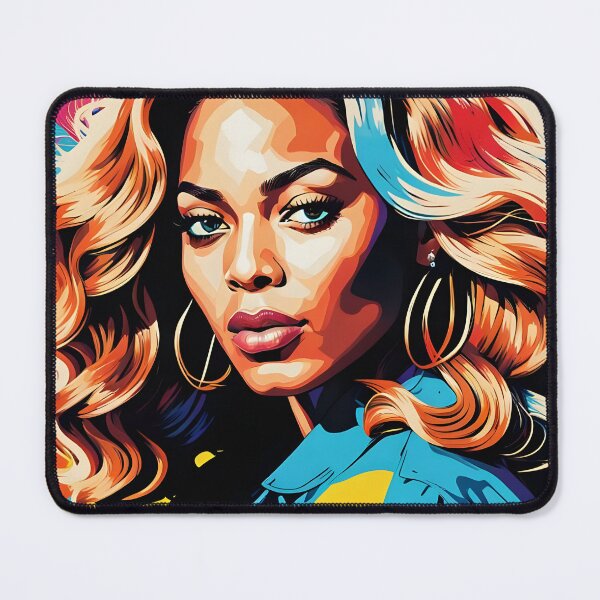 Item preview, Pop Art Beyoncé - Bold and Dynamic Portrait designed and sold by Kelvin Hughes Design.