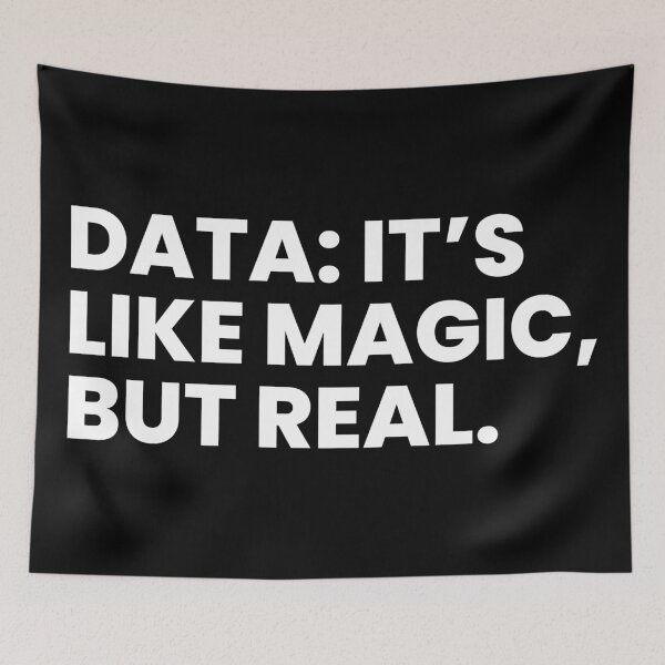 Item preview, Data: It's like magic, but real  designed and sold by T&C Finesse.