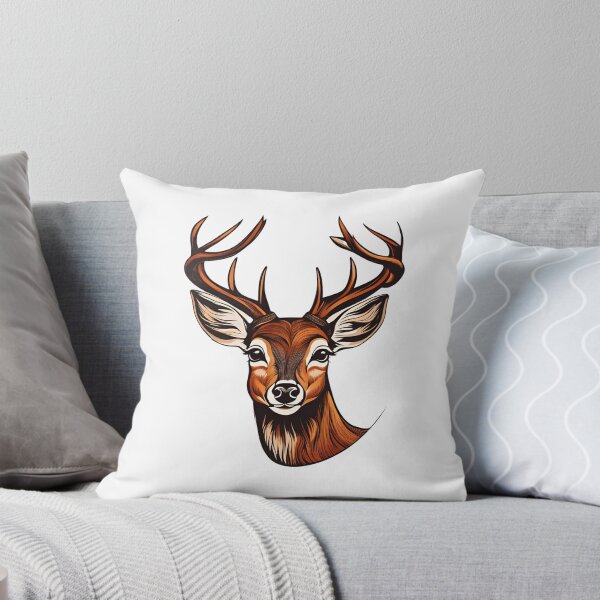 Item preview, Deer Portrait, Autumn, funny, gifts, deer,  designed and sold by Ewelina  Niemiec.
