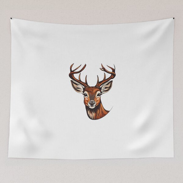 Item preview, Deer Portrait, Autumn, funny, gifts, deer,  designed and sold by Ewelina  Niemiec.