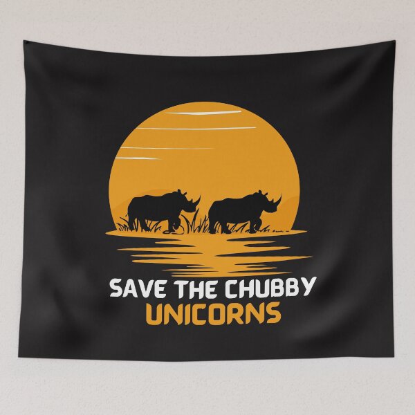 Item preview, Save the chubby unicorn designed and sold by Jerziv-C.