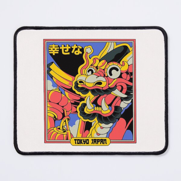 Item preview, tokyo japan dragon poster redesign designed and sold by Ratatatts.