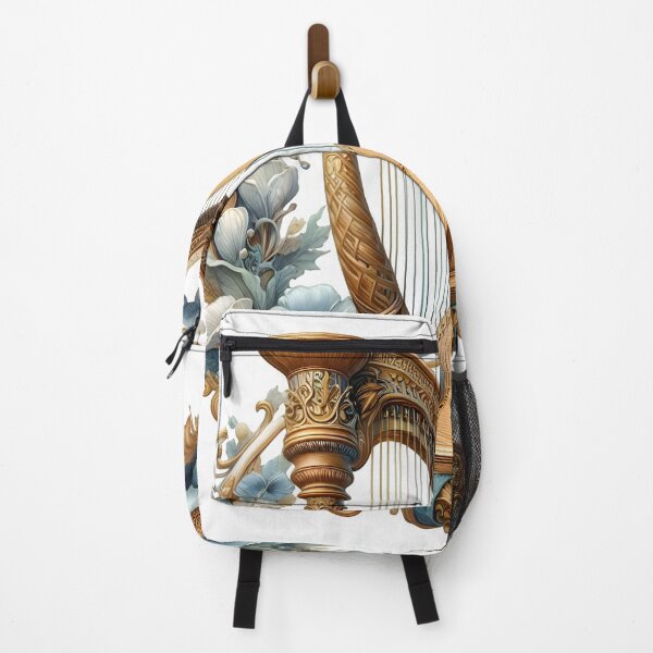 Item preview, Harp, String Instrument, Harp Player, lap Harp designed and sold by TrueArtVibes.