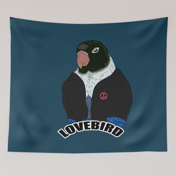 Item preview,  Agapornis personatus designed and sold by ragnacold.