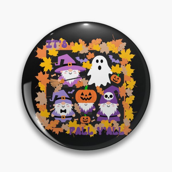 Item preview, It's Fall Y'all Pumpkin Gnome Autumn Tree designed and sold by nanka-art.