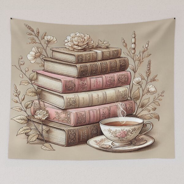 Item preview, High tea with books designed and sold by ValerieStOnge.