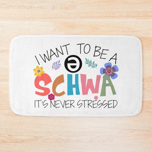 Item preview, I Want To Be A Schwa It's Never Stressed - Science Of Reading designed and sold by ScienceCorner.