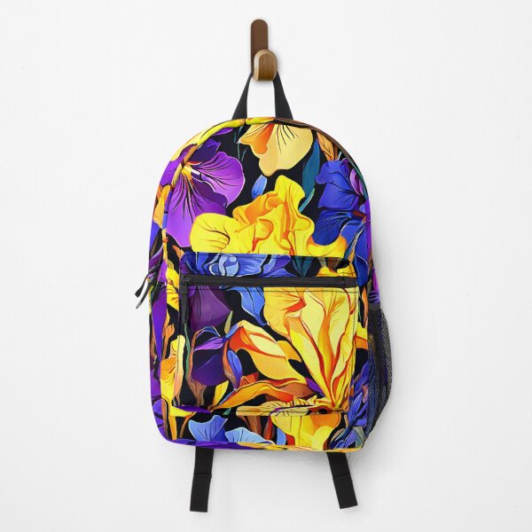 Item preview, A seamless pattern of irises designed and sold by Tchoice.