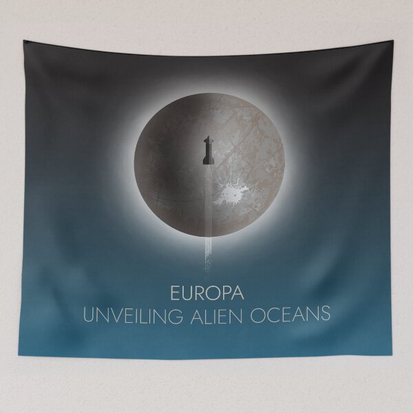 Item preview, Europa: Unveiling Alien Oceans designed and sold by BGALAXY.