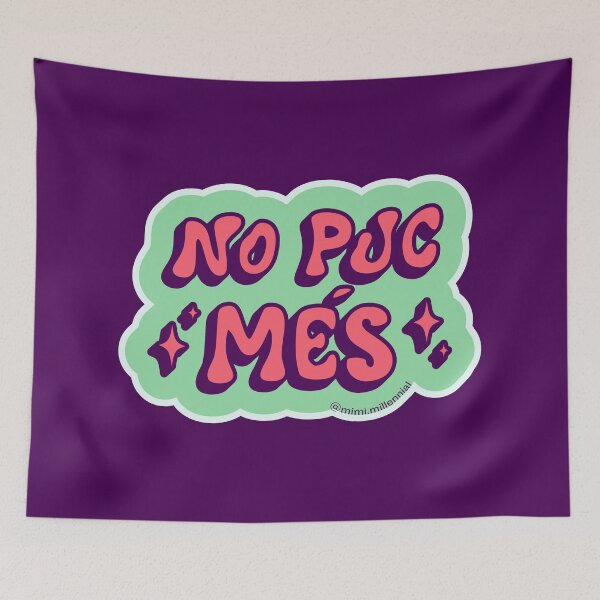 Item preview, No puc més - aesthetic designed and sold by carmenpexa.