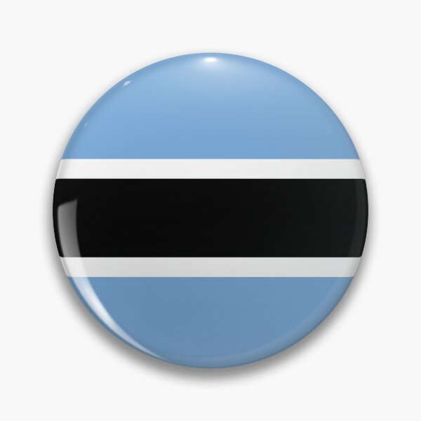 Item preview, Botswana Flag Print: Unity, Rain, and Strength designed and sold by communedesigns.