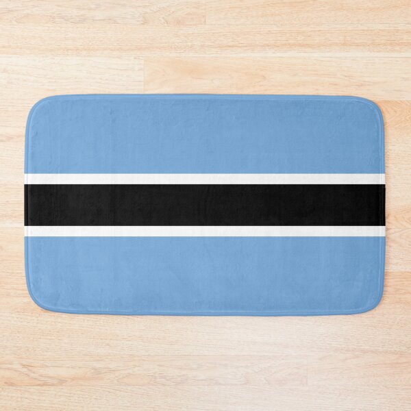 Item preview, Botswana Flag Print: Unity, Rain, and Strength designed and sold by communedesigns.