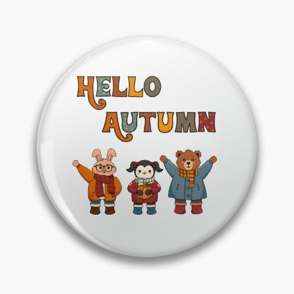 Item preview, Cute Animals in Autumn  designed and sold by Hello-Cuties.