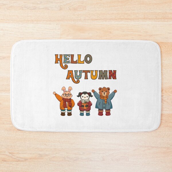 Item preview, Cute Animals in Autumn  designed and sold by Hello-Cuties.