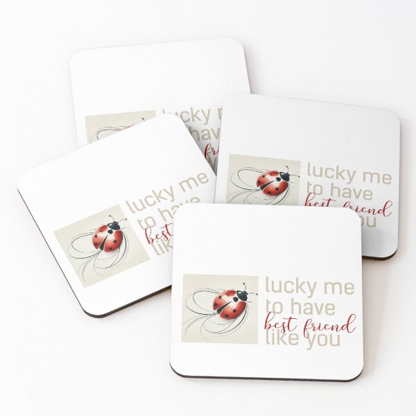 Item preview, Lucky Me to have Best Friend like You designed and sold by villacreativa.