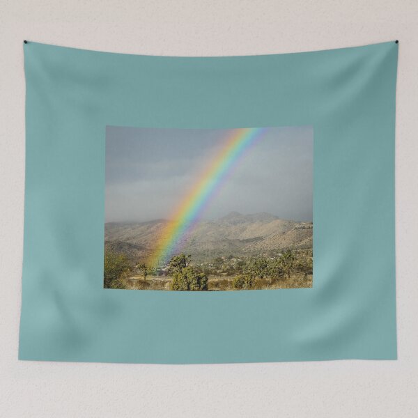 Item preview, Rainbow Beaming Down on a Joshua Tree in Yucca Valley, California designed and sold by Scenic West - Photos by Angel.