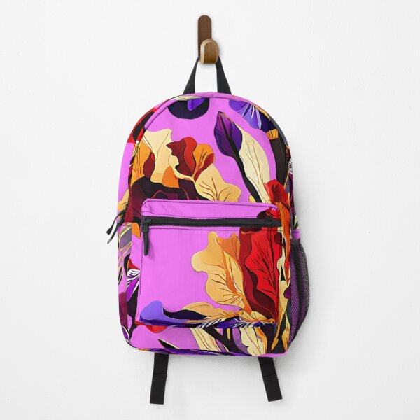 Item preview, A striking pattern with multicolored irises designed and sold by Tchoice.