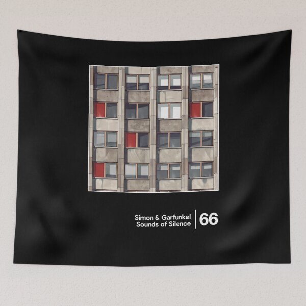 Item preview, Sounds of Silence - Minimal Style Graphic Artwork  designed and sold by Saudade--.