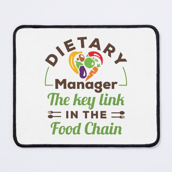 Item preview, Dietary Manager the Key Link in the Food Chain designed and sold by jaygo.