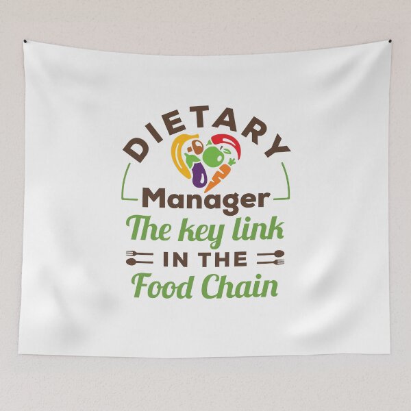 Item preview, Dietary Manager the Key Link in the Food Chain designed and sold by jaygo.