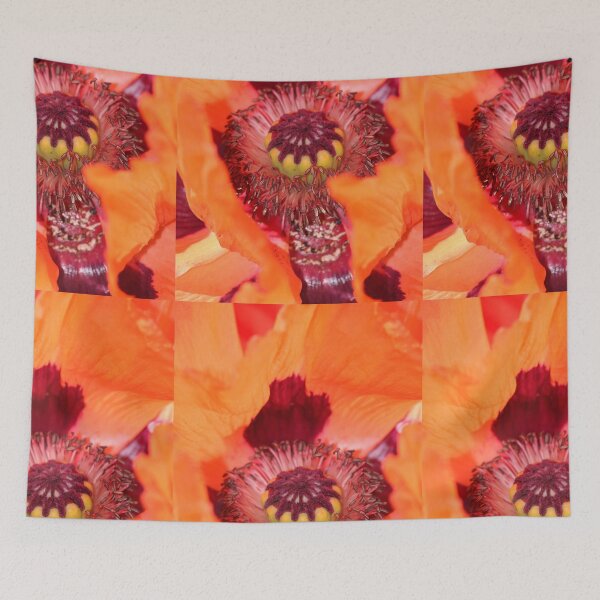Item preview, Poppy Closeup Orange Flower Vertical designed and sold by eddiebarronshop.