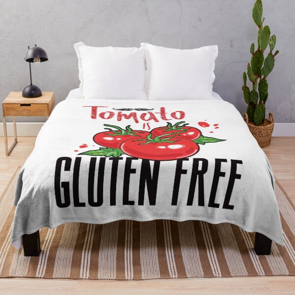 Item preview, "Tomato is Gluten-free" t shirt design series designed and sold by MyGluteesFree77.