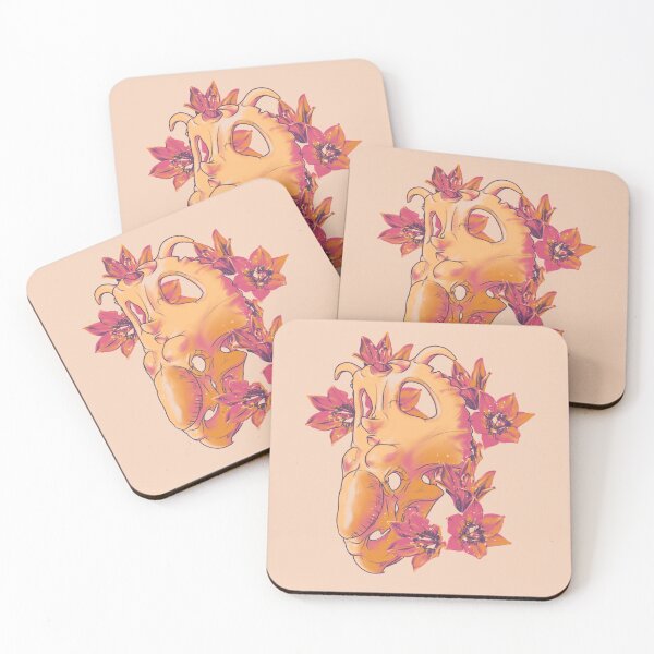 Item preview, Pachyrhinosaurus in Apricot and Lilies designed and sold by Benjamin Lou.