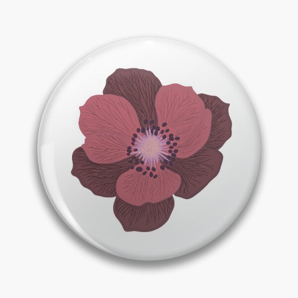 Item preview, Vintage purple flower designed and sold by HappyRiri.