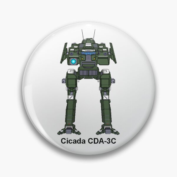 Item preview, Cicada CDA-3C - Inner Sphere BattleMech designed and sold by DagleysDesigns.