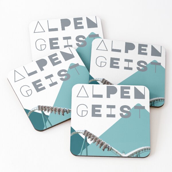 Item preview, Alpengeist Rollercoaster Busch Gardens designed and sold by xandrathewitch.