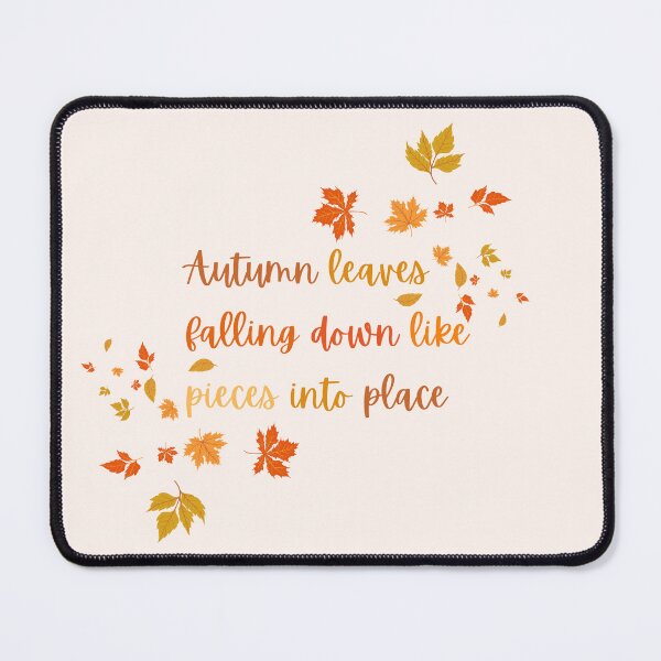 Item preview, Autumn leaves falling down like pieces into place designed and sold by hrencso.