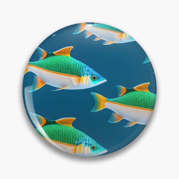 Item preview, Abstract design - school of fish designed and sold by cabana.space.