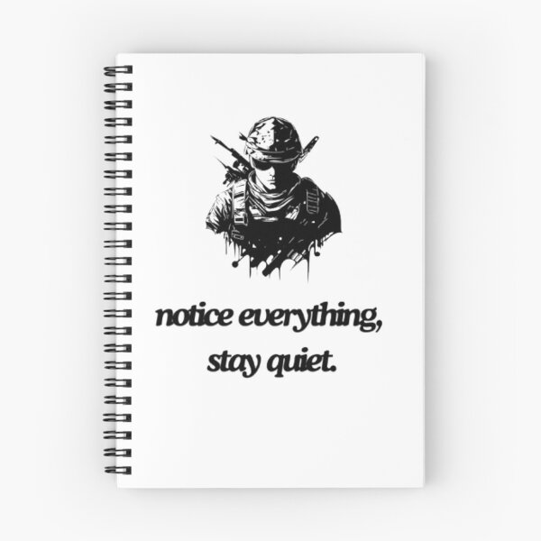 Item preview, Notice everything, stay quiet. designed and sold by Ash44444.