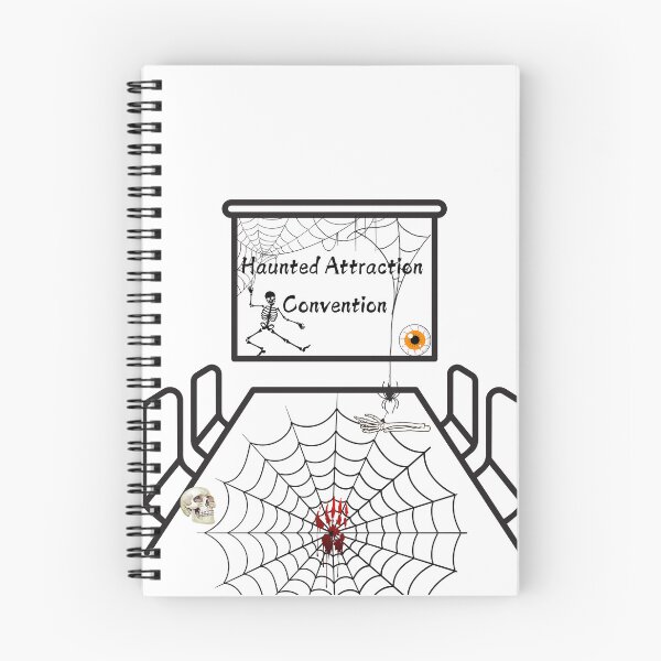 Item preview, Haunted Attraction Convention designed and sold by RainsQuillMask.