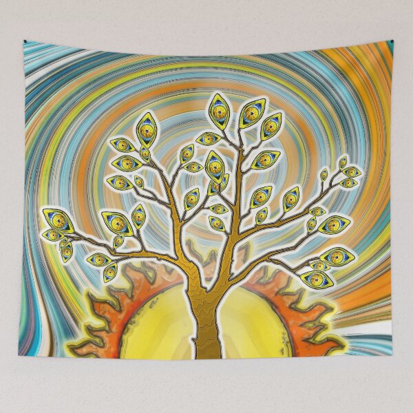 Item preview, EyetreeSunSpiral-alt designed and sold by Klaus Bremner (Autotelic Art).