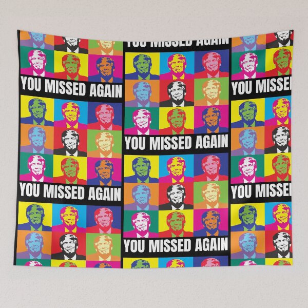 Item preview, You Missed Again, Trump 2024 designed and sold by FarmOfCuties.