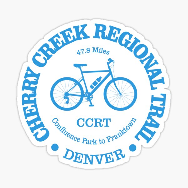 Item preview, Cherry Creek Regional Trail (Cycling) designed and sold by curranmorgan.