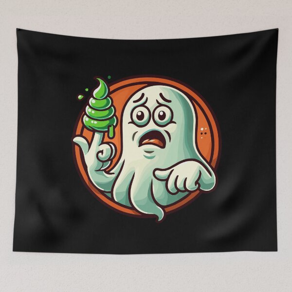 Item preview, Funny Booger Ghost Retro Cartoon Style Booger designed and sold by LuminOrb.