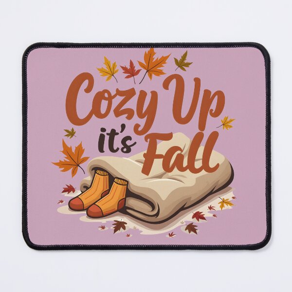 Item preview, Cozy Up, It’s Fall, Warm Minimalist Design designed and sold by  MAD's Recreation Studio.