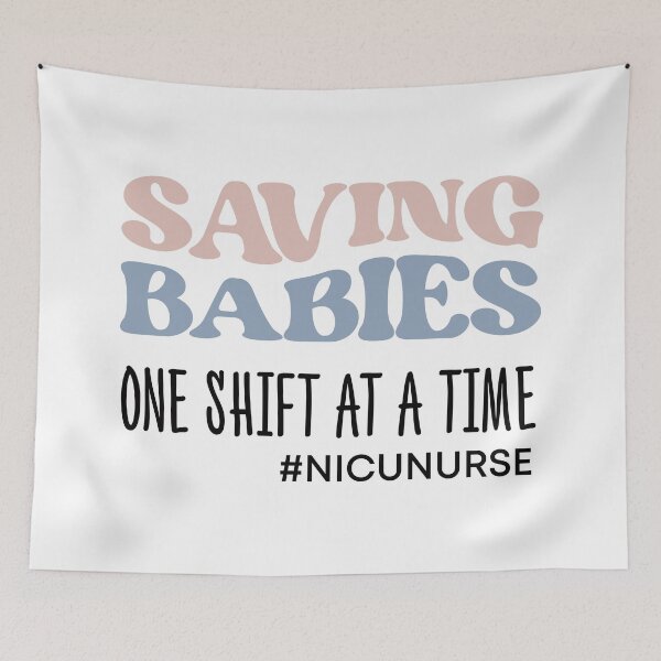 Item preview, Saving Babies One Shift at a Time - NICU Nurse designed and sold by jensbyorlando.