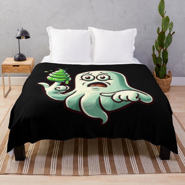 Item preview, Funny Booger Ghost Retro Cartoon Style Booger designed and sold by LuminOrb.