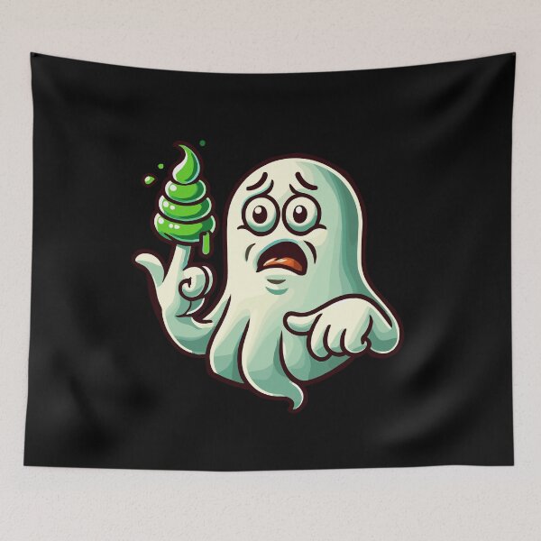 Item preview, Funny Booger Ghost Retro Cartoon Style Booger designed and sold by LuminOrb.