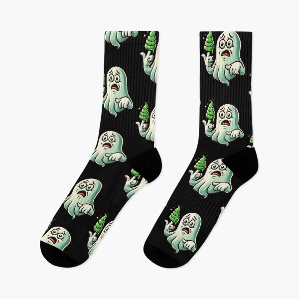 Item preview, Funny Booger Ghost Retro Cartoon Style Booger designed and sold by LuminOrb.