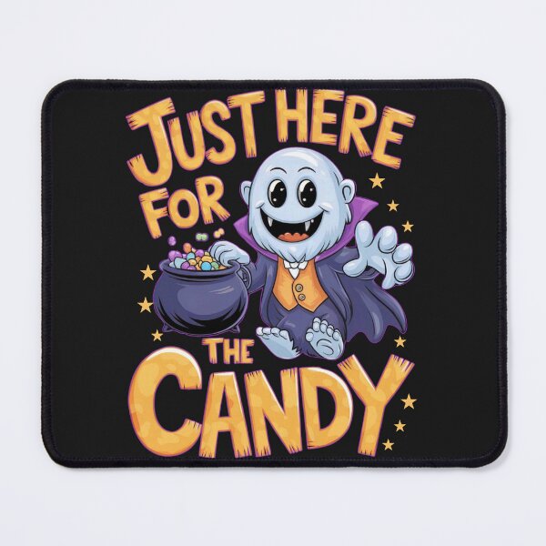 Item preview, Just Here For The Candy: Funny Halloween Vampire  designed and sold by elynne9.