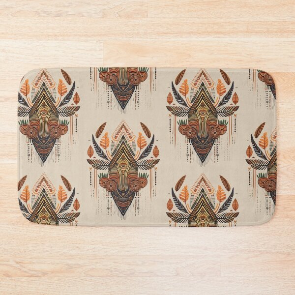Item preview, Smile Nature Mask | Gods & Masks Collection | Beige designed and sold by monkeybusiness.pt.