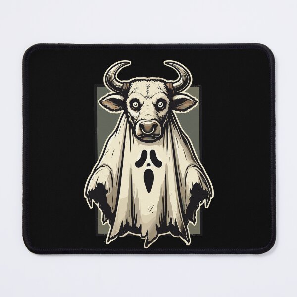 Item preview, Gruseliges Kuh Gespenst Bull Sheet Halloween Idea designed and sold by LuminOrb.