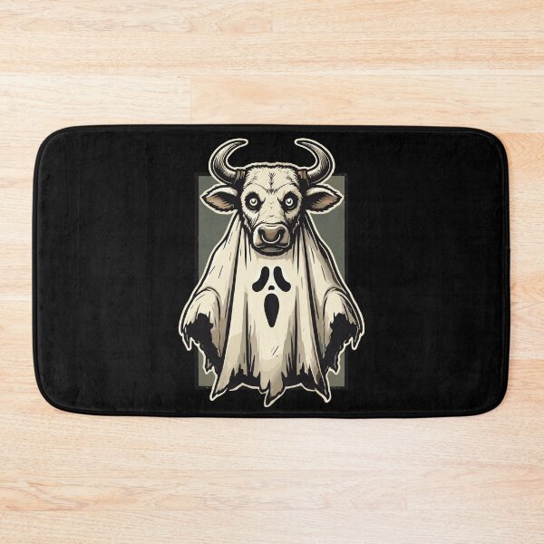 Item preview, Gruseliges Kuh Gespenst Bull Sheet Halloween Idea designed and sold by LuminOrb.