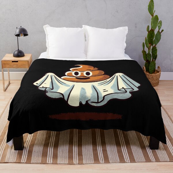 Item preview, Funny Poop Poop Ghost Bull Sheet Poop designed and sold by LuminOrb.